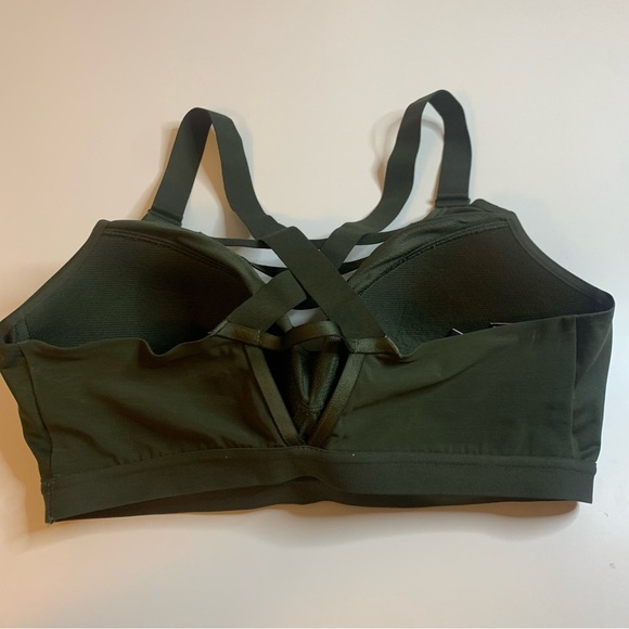 Victoria's Secret Forest Green Crisscross Bra - Picture 3 of 3